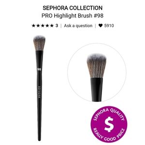 NEW Sephora Pro Highlight Brush 98